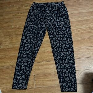 Paisley Lined Leggings